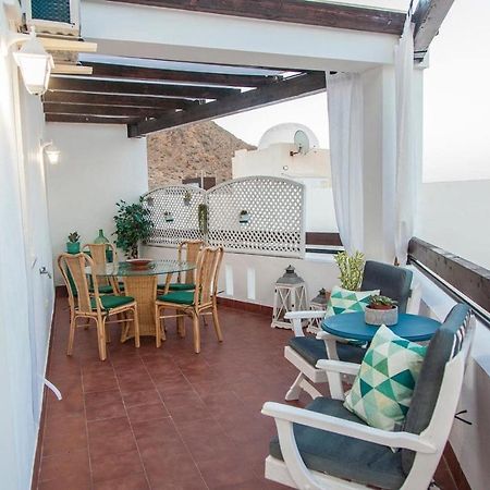 Coqueto Apartamento Con Vistas Al Mar Y Piscina Carboneras Esterno foto